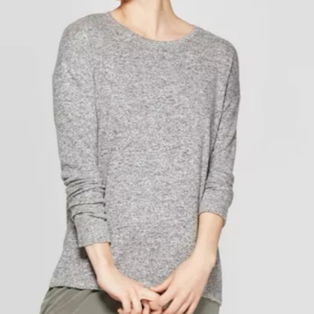 Women's Long Sleeve Crewneck T-Shirt - A New Day